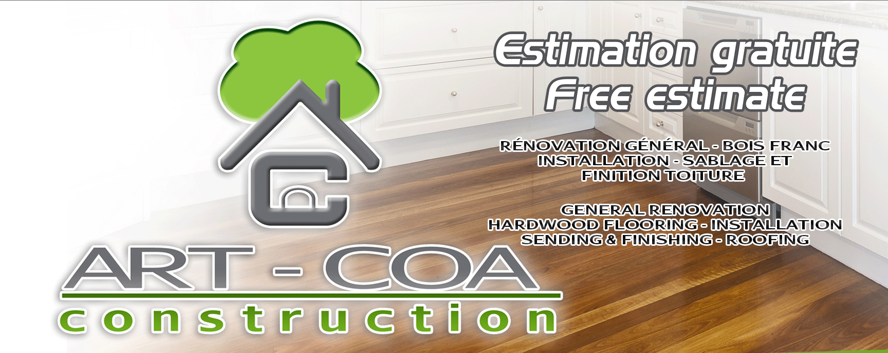 Estimation Gratuite – ART – COA Construction